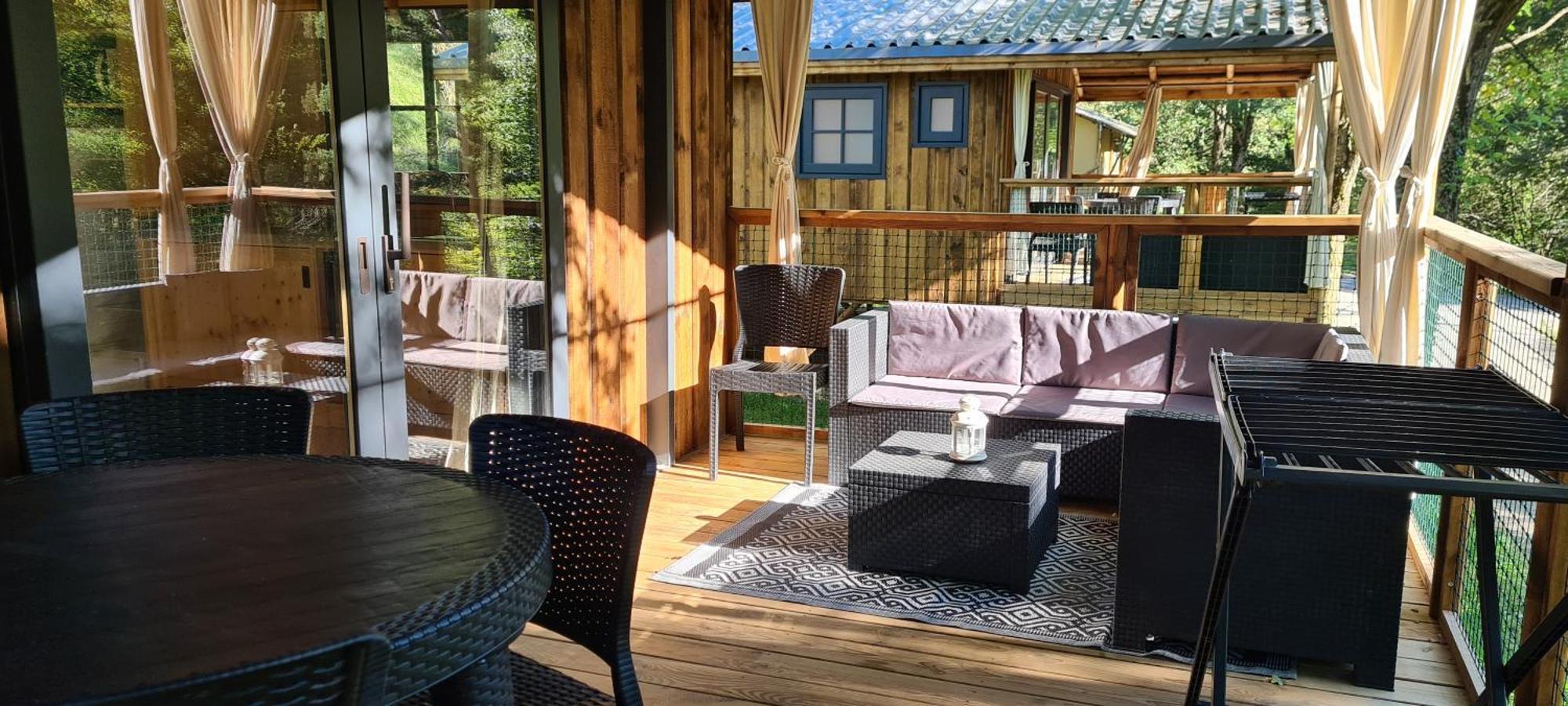 Camping Le Gallo Romain Barbieres Exterior photo