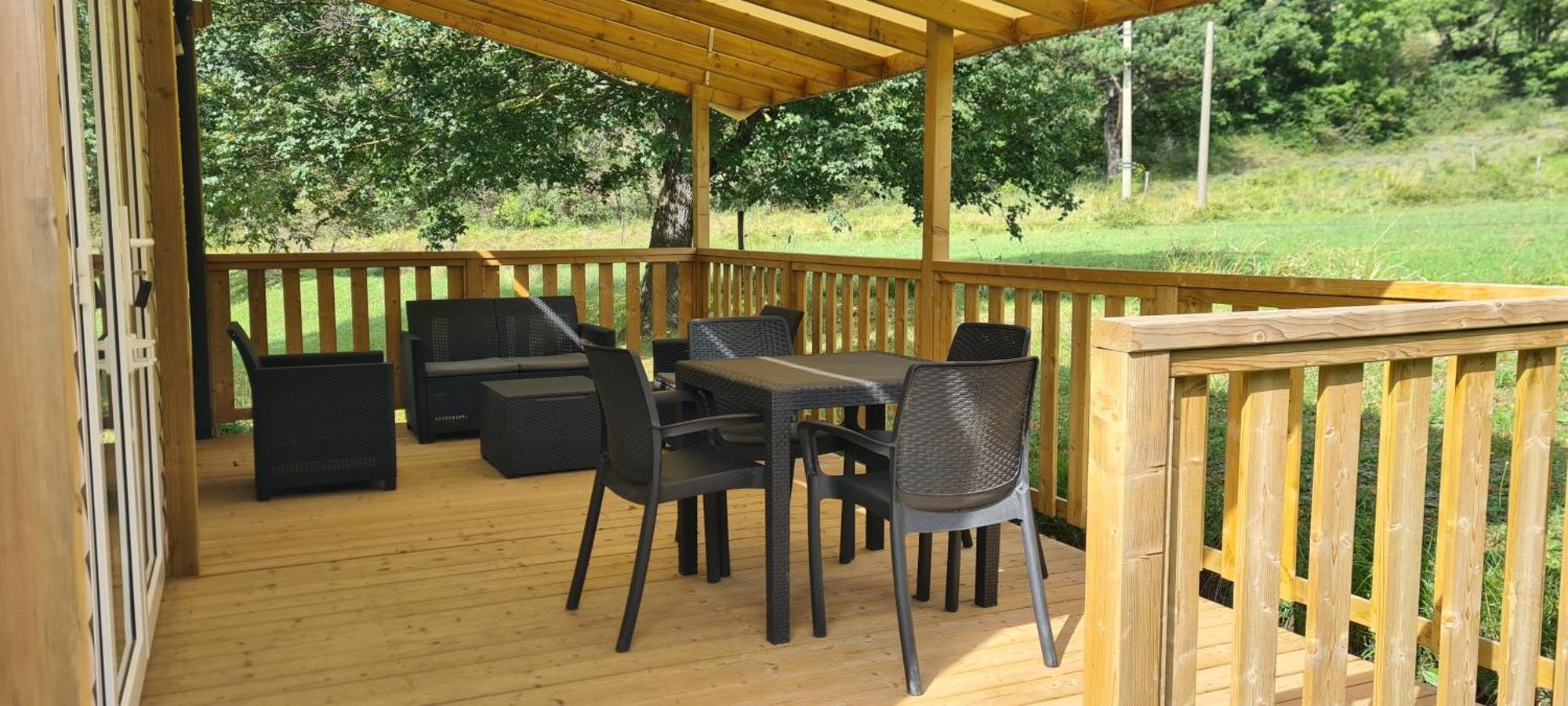 Camping Le Gallo Romain Barbieres Exterior photo
